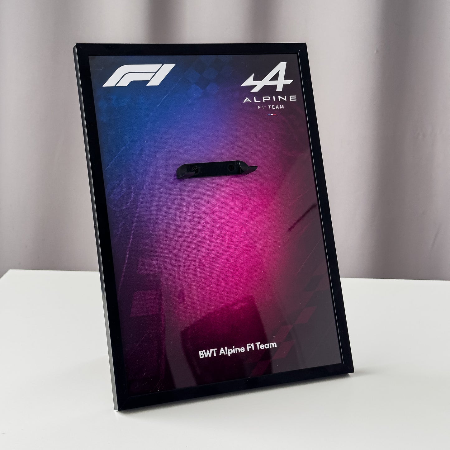 Display Frame BWT F1 Alpine Formula 1 Team 21x30cm