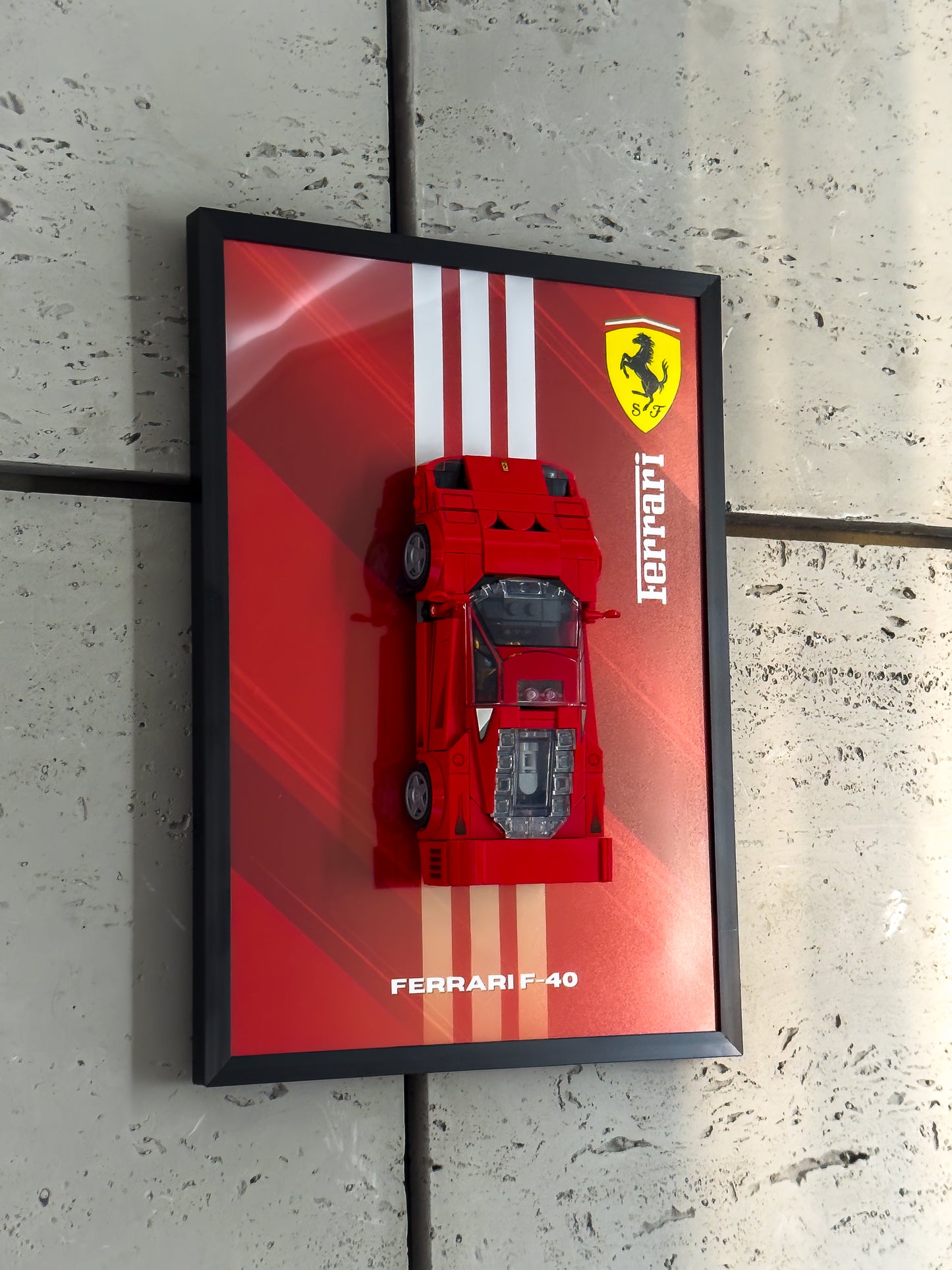 DisplayFrame Ferrari F40 21x30cm