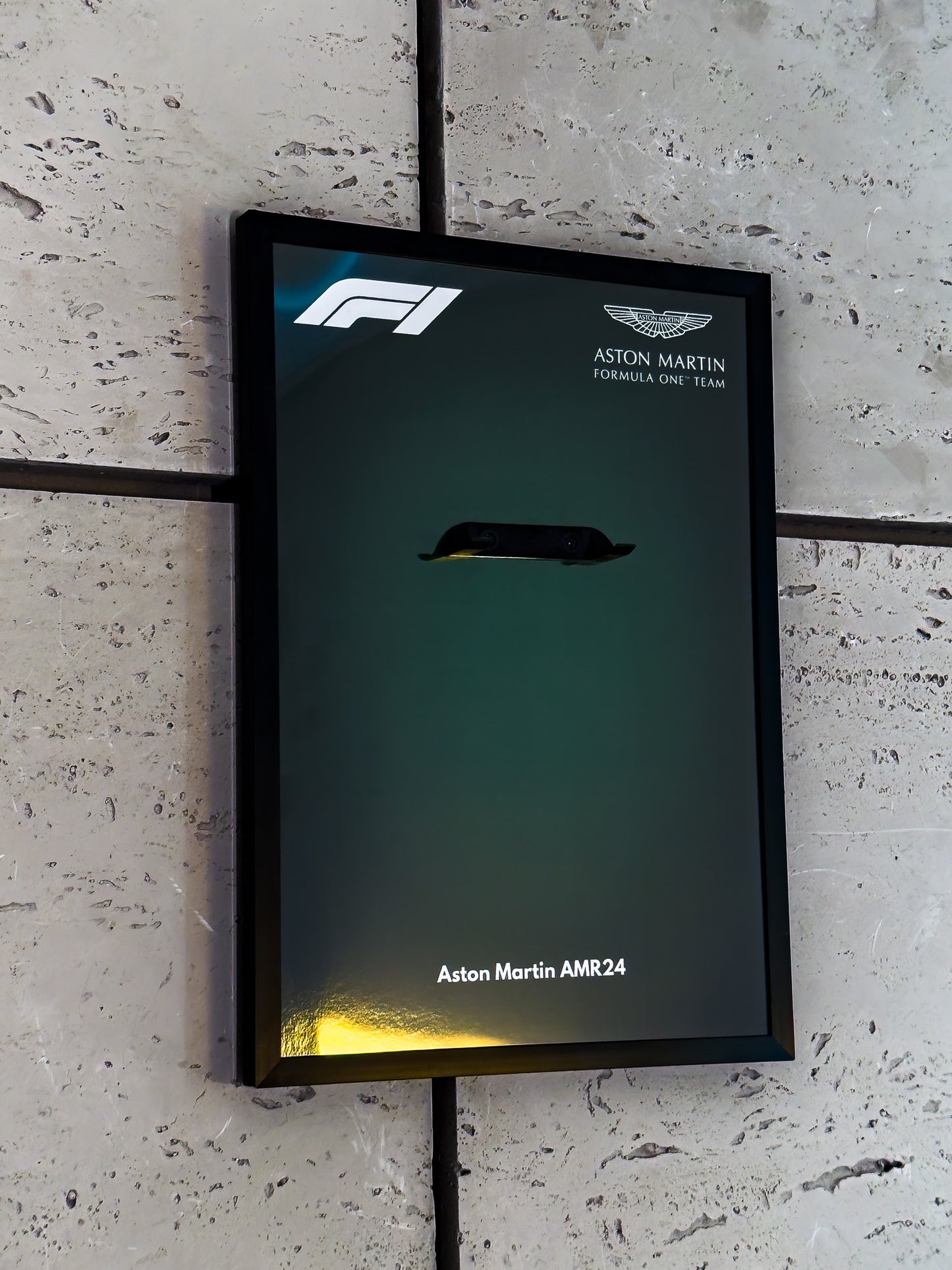 DisplayFrame F1 Aston Martin Formula 1 Team 21x30cm