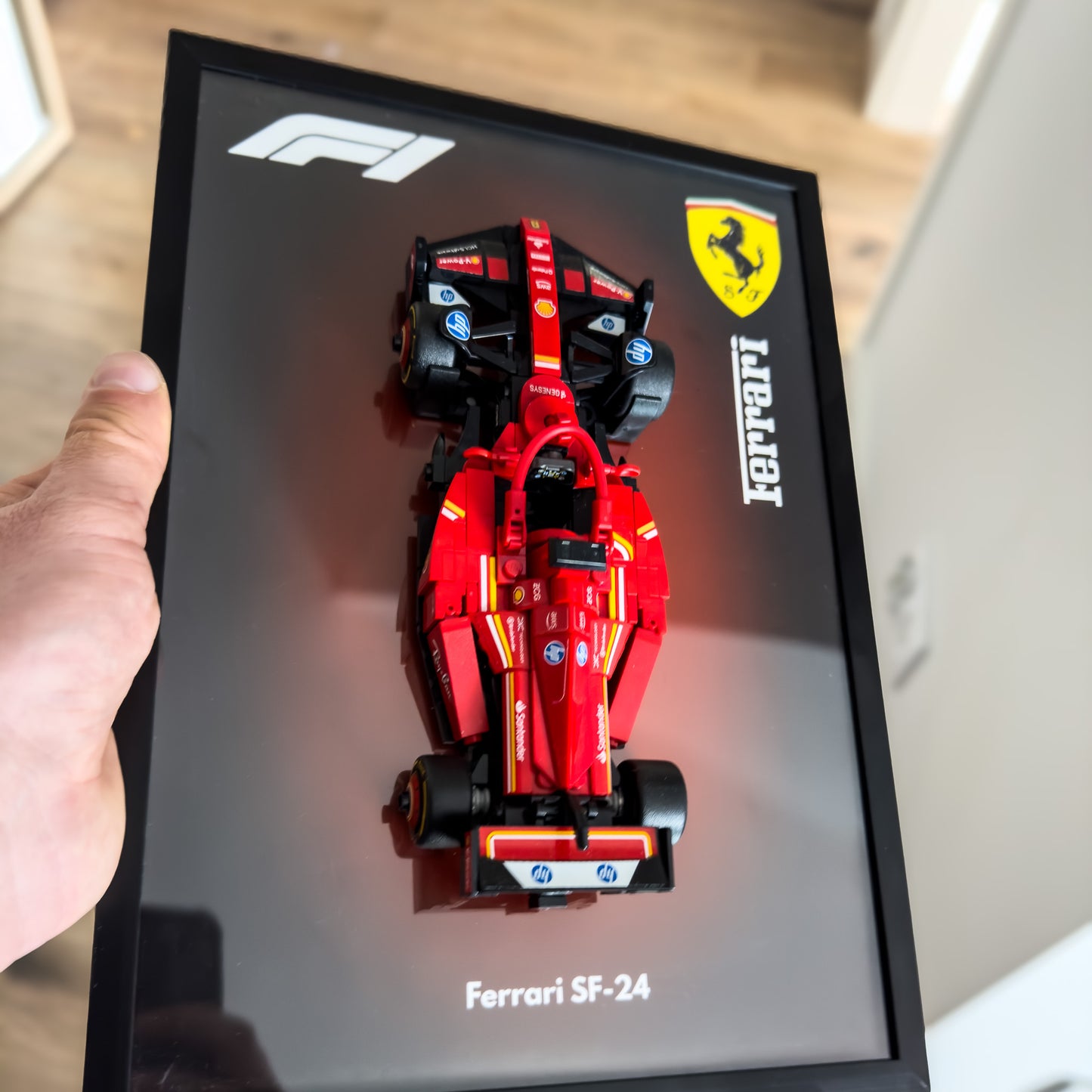 DisplayFrame F1 Scuderia Ferrari 21x30cm