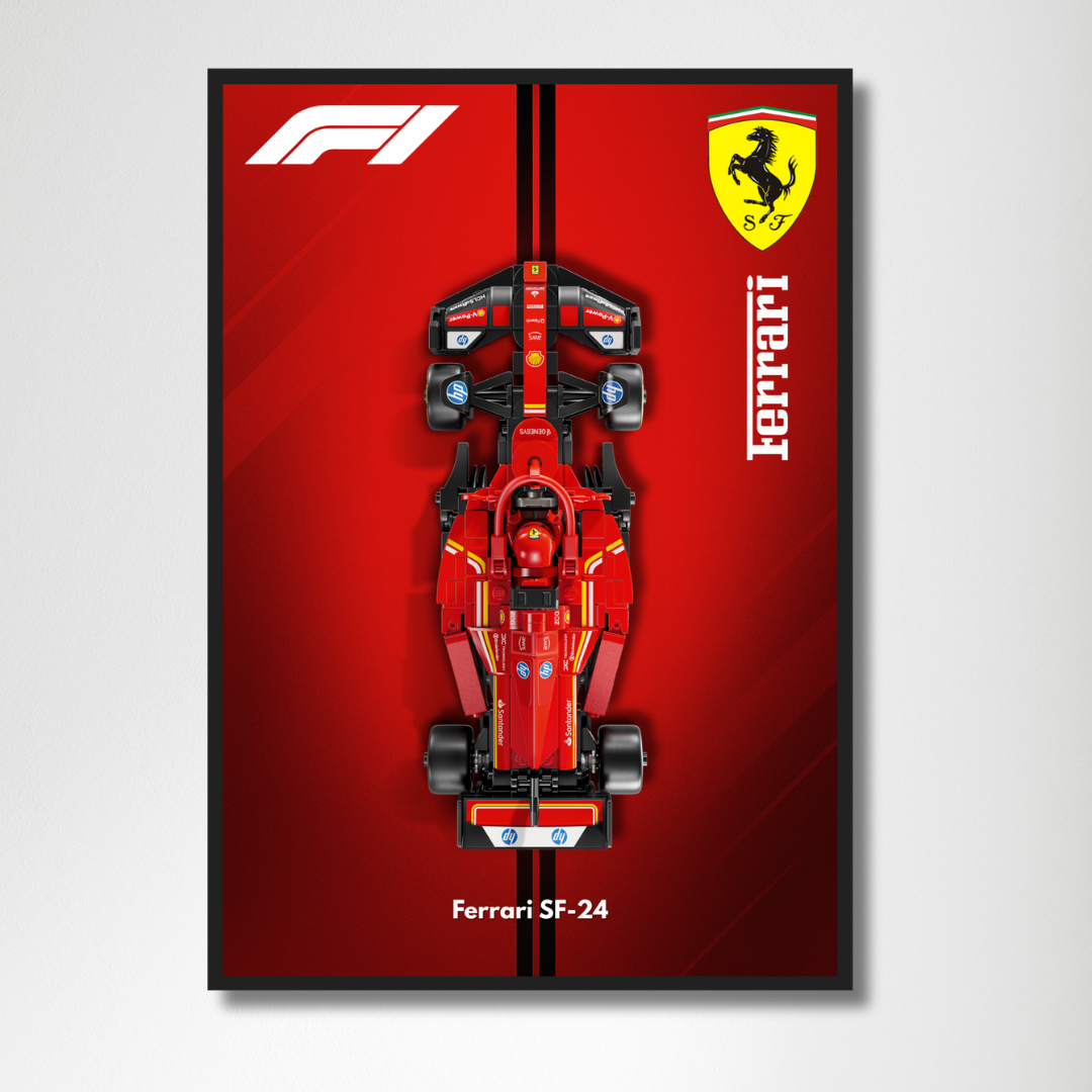 DisplayFrame F1 Scuderia Ferrari 21x30cm
