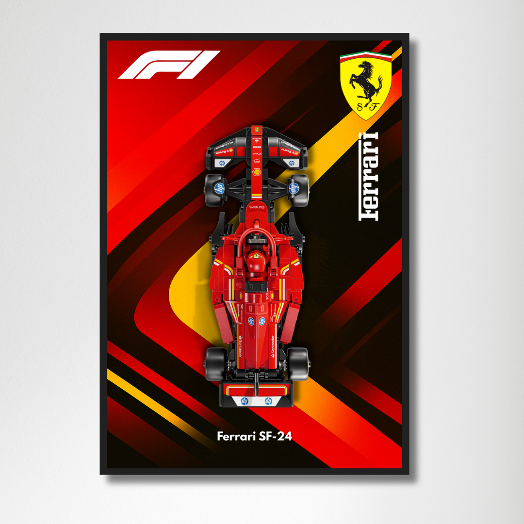 DisplayFrame F1 Scuderia Ferrari 21x30cm