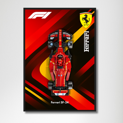 DisplayFrame F1 Scuderia Ferrari 21x30cm
