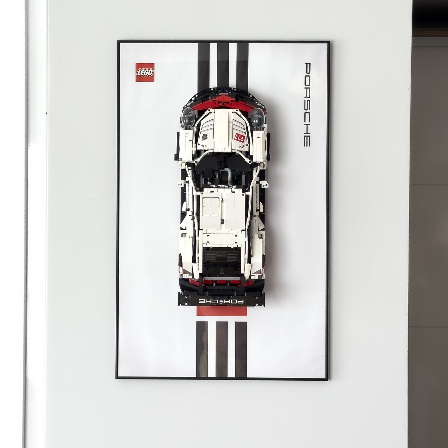 Display Frame Porsche 911 RSR 50x80cm