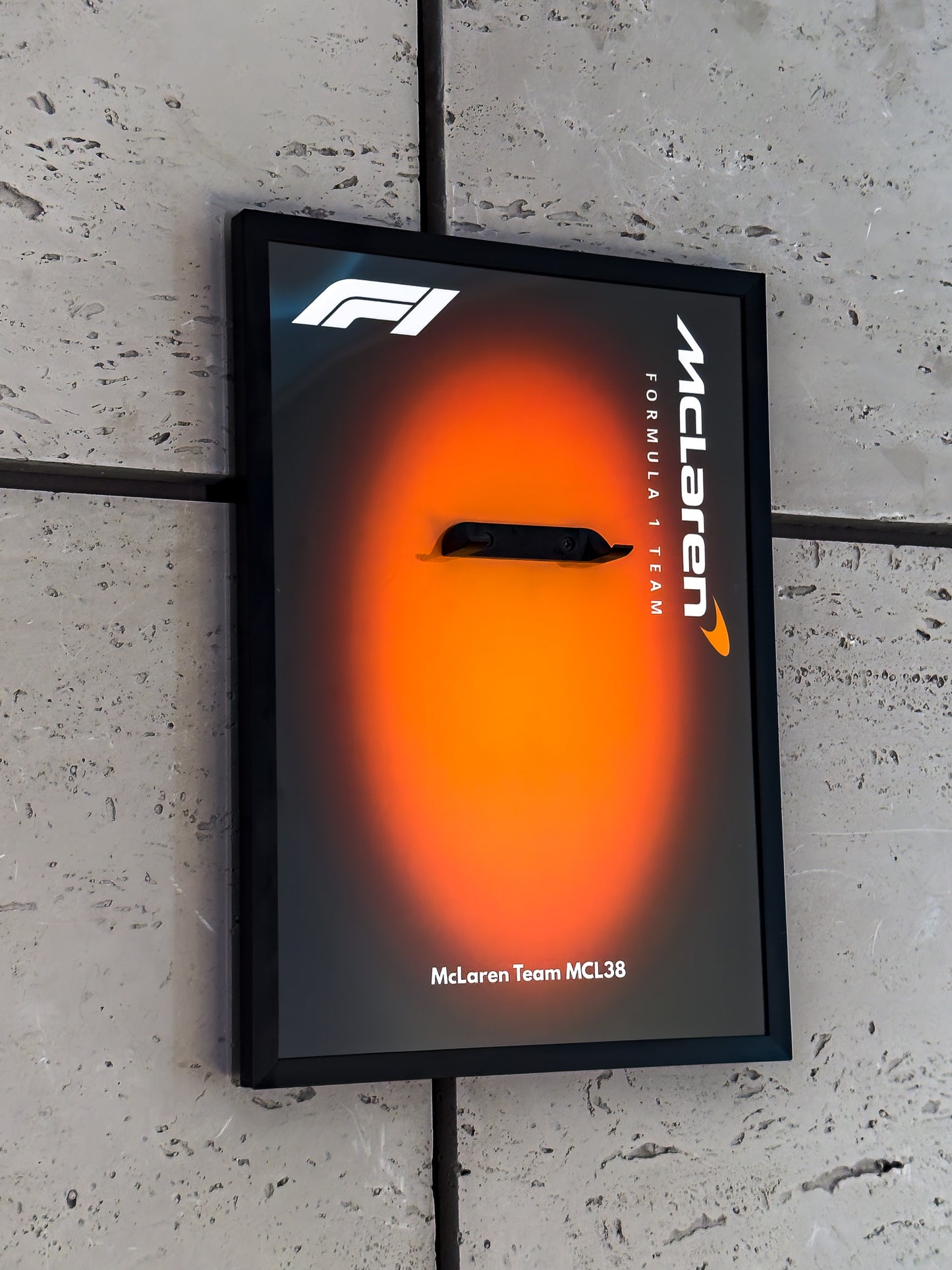 DisplayFrame F1 McLaren Formula 1 Team 21x30cm