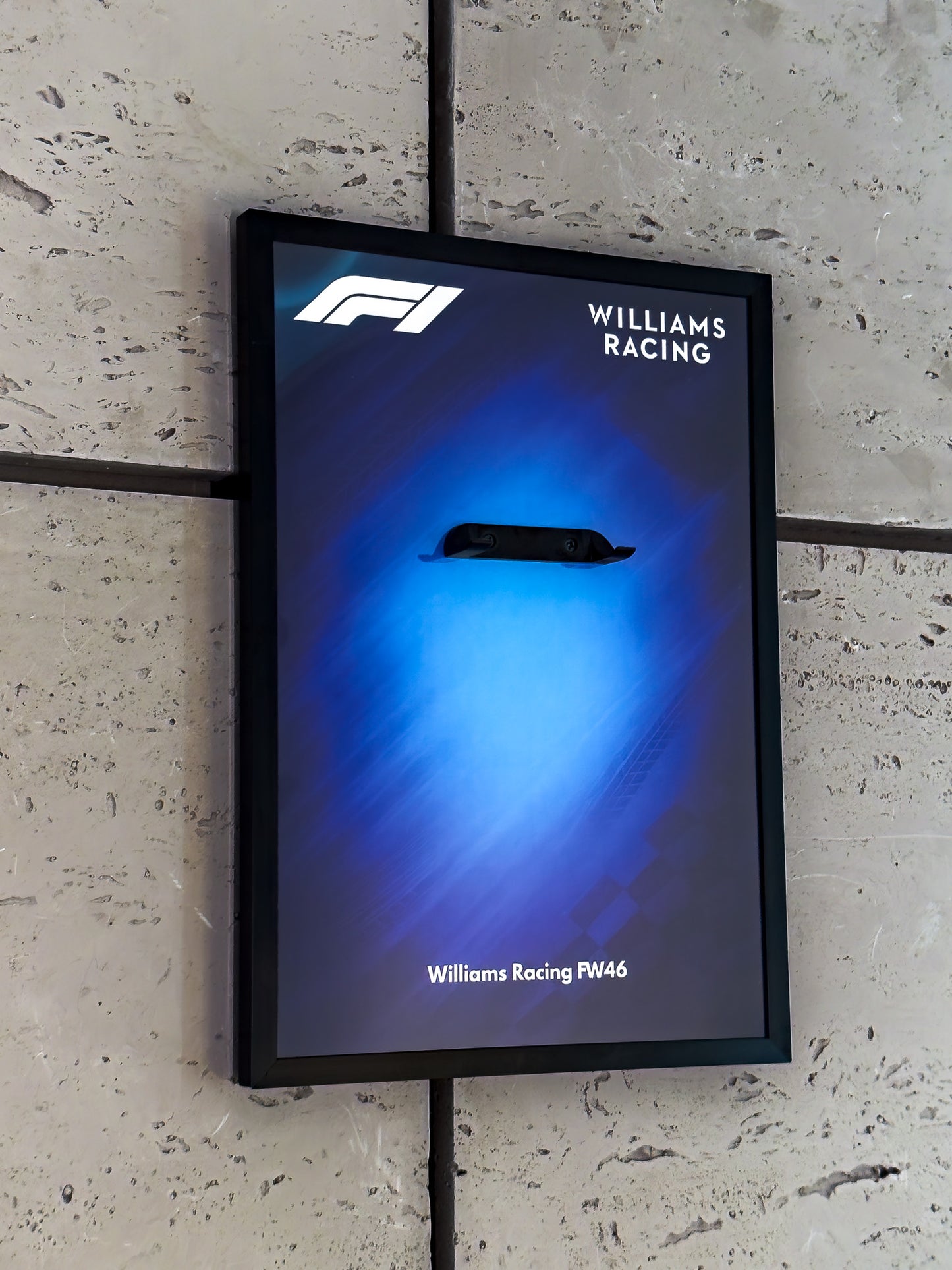 DisplayFrame F1 Williams Racing F1 Team 21x30cm