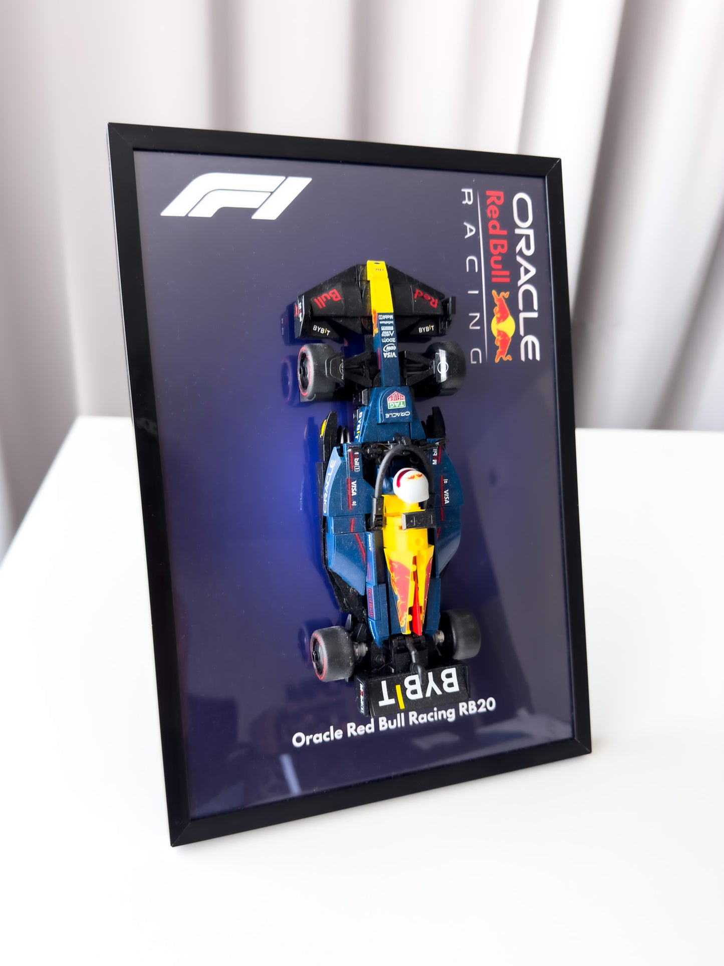 DisplayFrame F1 Oracle Redbull Racing 21x30cm