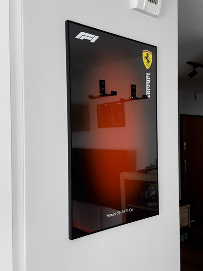 Display Frame F1 Scuderia Ferrari 50x80cm