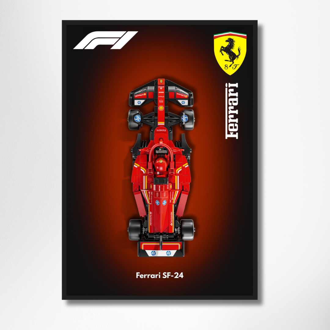 DisplayFrame F1 Scuderia Ferrari 21x30cm