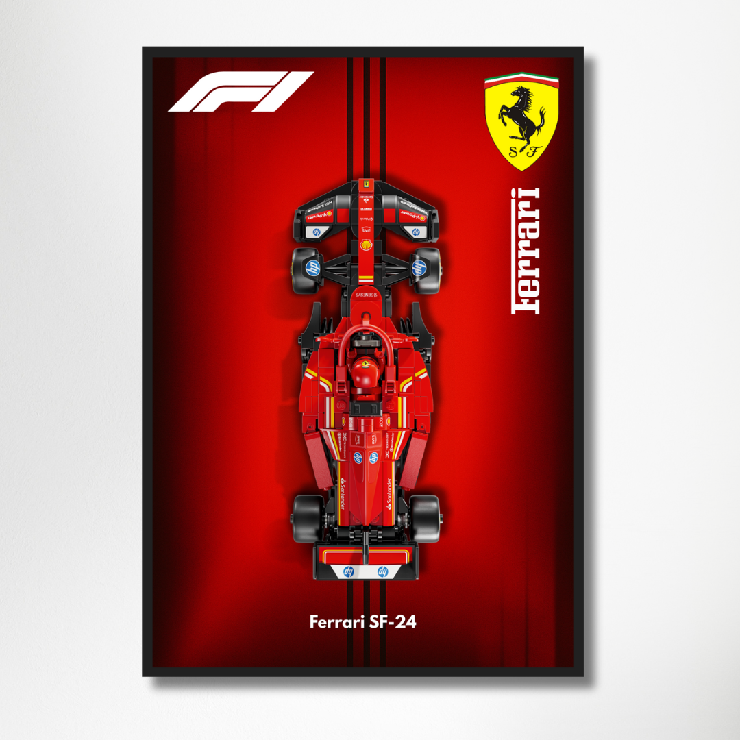 DisplayFrame F1 Scuderia Ferrari 21x30cm